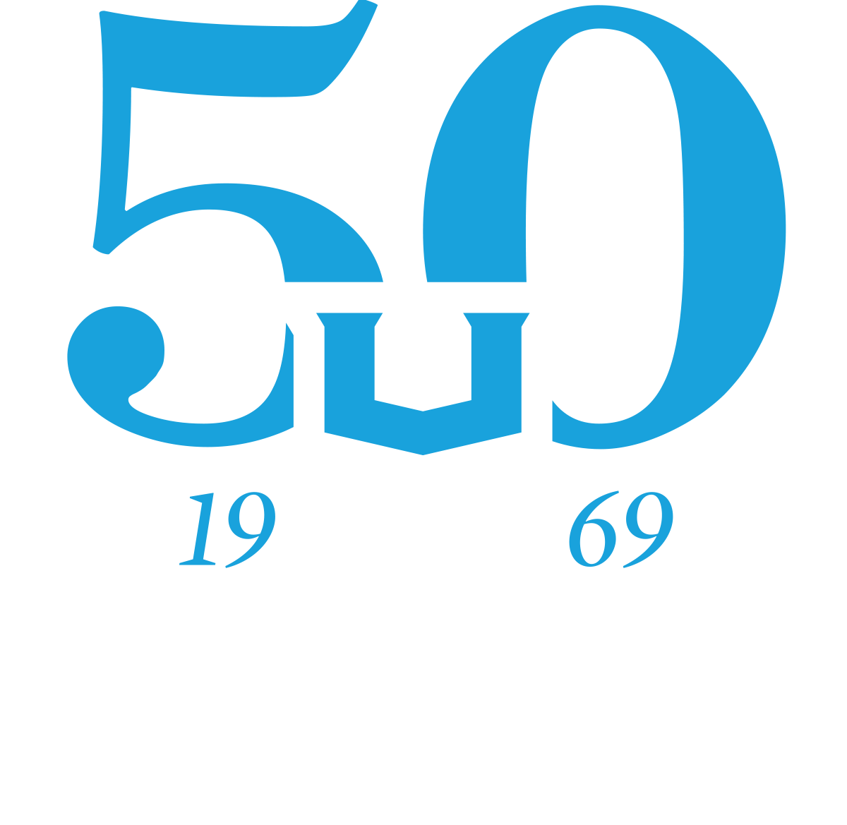 Hallmark University 50th Anniversary Logo