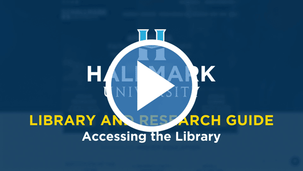 accessing the library video thumbnail